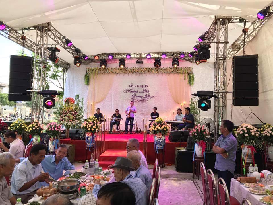 Các yếu tố cần quan tâm khi lựa chọn âm thanh cho đám cưới